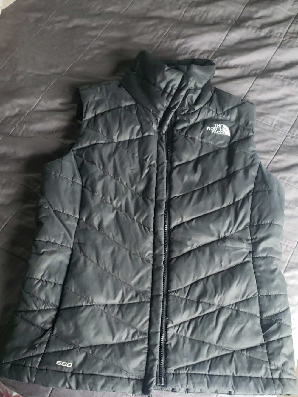 The North Face Women’s Black Quilted Insulated Vest